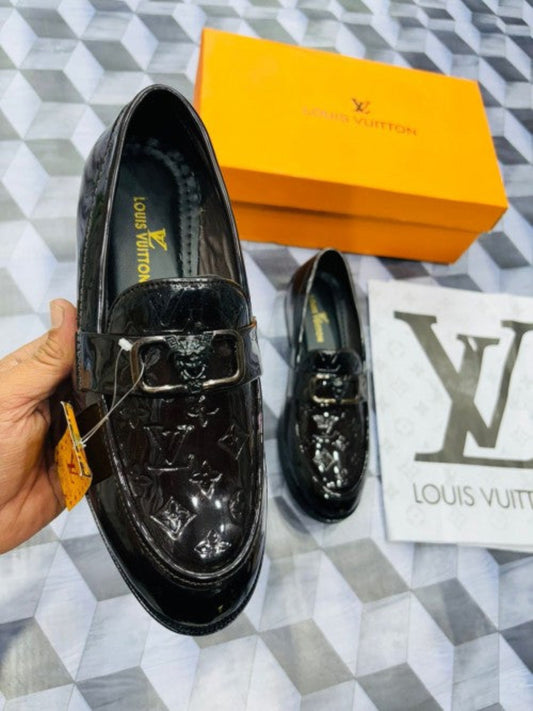 Louiis Vulitton Brown Primium Qulity Loafer For Mens