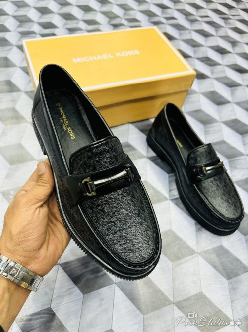 Micchaeel Korrss Luxury Black Loafer For Men