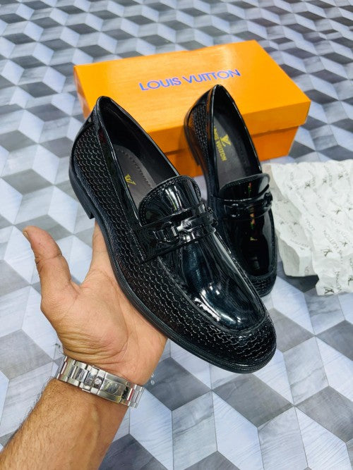 Louiis Vulitton Black Primium Qulity Loafer For Mens