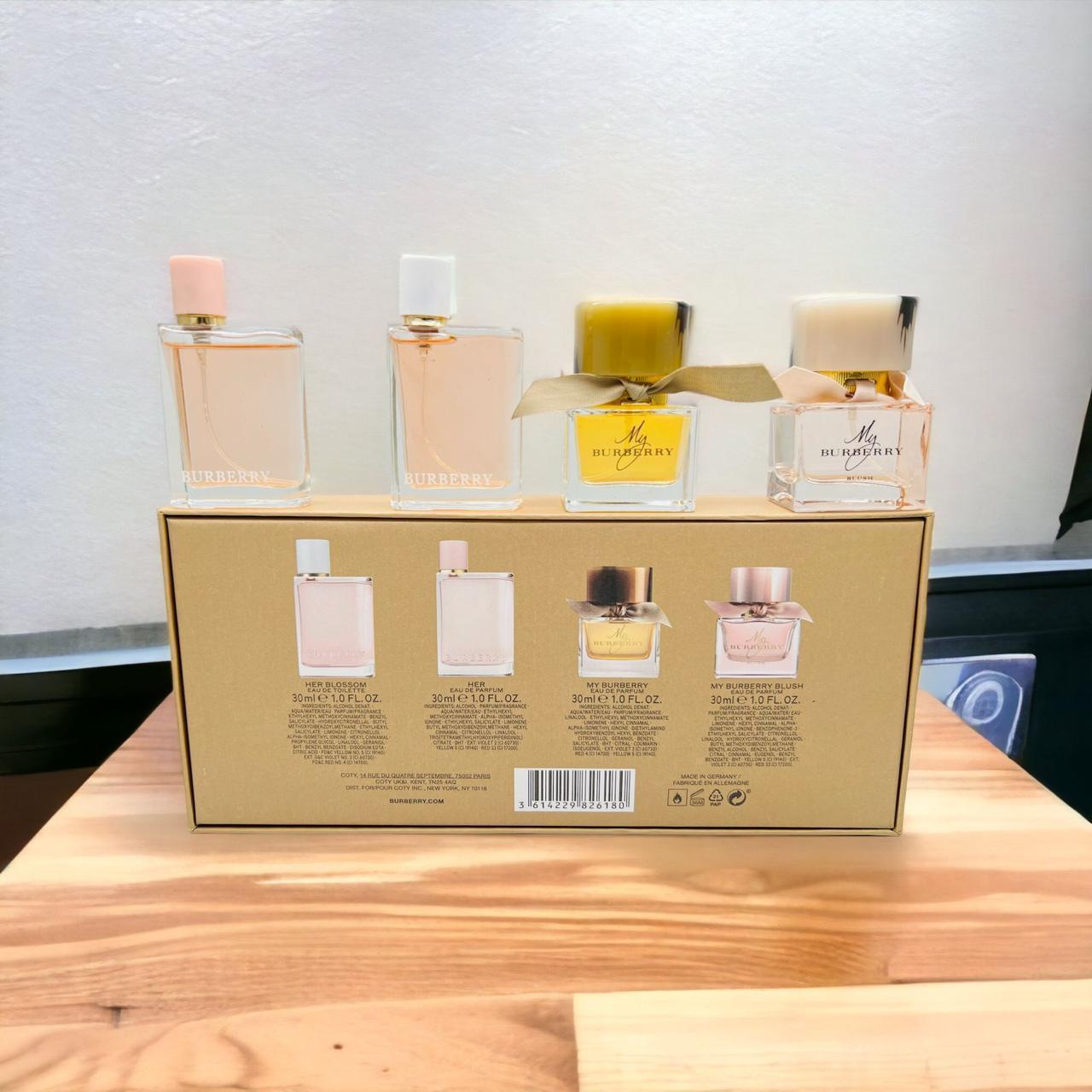 BURBERY Branded Luxury Perfume gift set combo (4x30 ML)